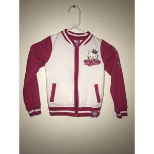 Hello Kitty Jacket Girl 6 (runs small) Macys Pink and White